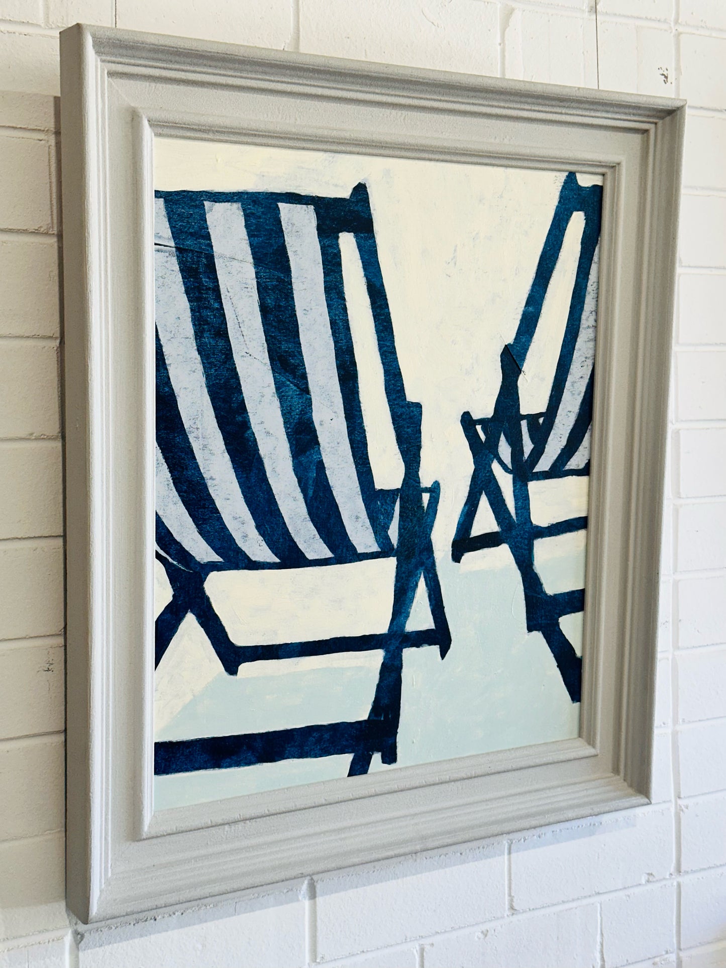 Deckchairs on the beach